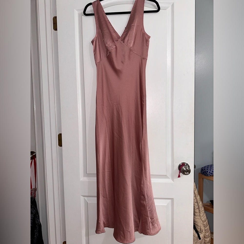 Paper heart midi dress